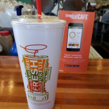Tropical Smoothie Cafe - Who said that freezing temperature would stop me from having one of my favorite smoothies, the Sunshine! - Juice Bars & Smoothies Near Me - Raleigh, North Carolina Tropical Smoothie Cafe - Who said that freezing temperature would stop me from having one of my favorite smoothies, the Sunshine! - Juice Bars & Smoothies Near Me - Raleigh, North Carolina