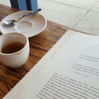 Cafein - Espresso and a good book (miracles by cs lewis) - Coffee & Tea Near Me - Chantilly, Virginia Cafein - Espresso and a good book (miracles by cs lewis) - Coffee & Tea Near Me - Chantilly, Virginia