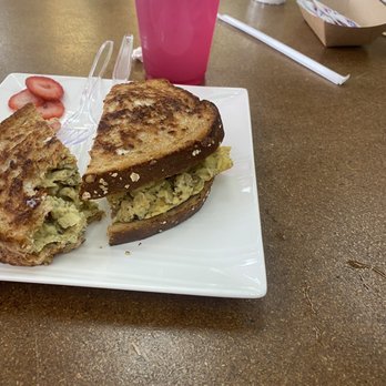 The Bickering Sisters - Herb Egg and Spinach Scramble Sandwich - New American Near Me - Ogden, Utah The Bickering Sisters - Herb Egg and Spinach Scramble Sandwich - New American Near Me - Ogden, Utah