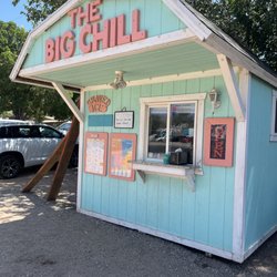 The Big Chill - Small blue shack, it moved to State st/100th West st in Hurricane.