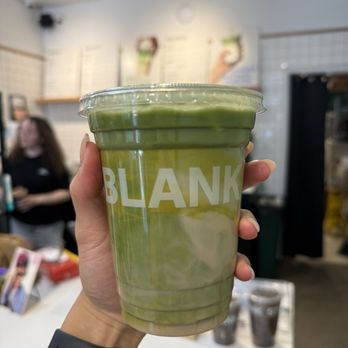 Blank Street Coffee - Mango Passionfruit Matcha - Bakeries Near Me - New York, New York Blank Street Coffee - Mango Passionfruit Matcha - Bakeries Near Me - New York, New York