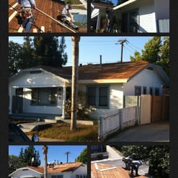 stripped old roof leaving good timber ready for a new roof. stripped old roof leaving good timber ready for a new roof.