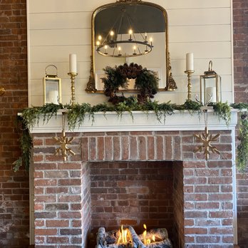 The Assembly Room - Lovely fireplace in the entrance. - Food Court Near Me - New Britain, Connecticut