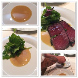 Matteo's Gourmet Food Services - Course #2- Ahi Tuna with Mustard Buerre Blanc #GoodFood from #LasVegas to #CentralCoast