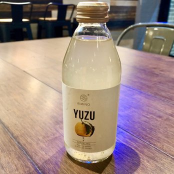 Pike Kitchen - sparkling yuzu juice - Korean Near Me - Rockville, Maryland
