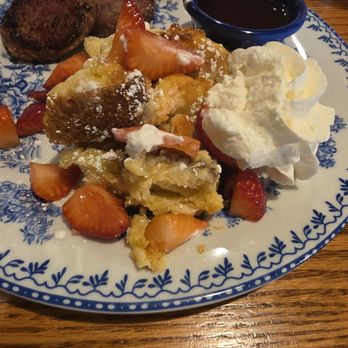 Cracker Barrel Old Country Store - Good French Toast, burnt sausage patties. - American Near Me - Jacksonville, North Carolina