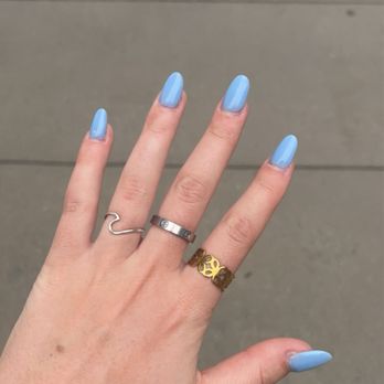 Luxury Nail Lounge - Blue acrylic nails - Nail Salons Near Me - Chamblee, Georgia Luxury Nail Lounge - Blue acrylic nails - Nail Salons Near Me - Chamblee, Georgia