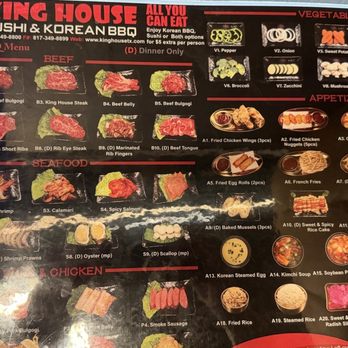 King House - Korean BBQ - all you can eat - Sushi Bars Near Me - Burleson, Texas