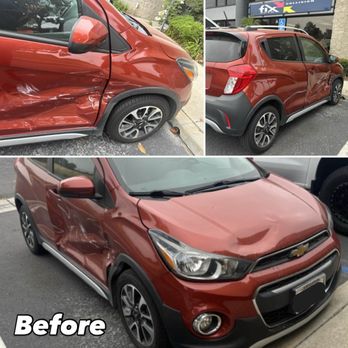 Fix Auto Jurupa Valley - Spark Before - Windshield Installation & Repair Near Me - Riverside, California