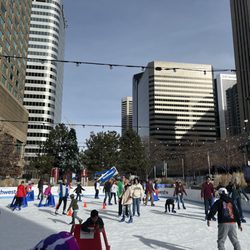 The Downtown Denver Rink At Skyline Park