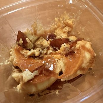 Milanes Cuban Corner - Flan - after 4 spoons had dug in! - Cuban Near Me - McKees Rocks, Pennsylvania Milanes Cuban Corner - Flan - after 4 spoons had dug in! - Cuban Near Me - McKees Rocks, Pennsylvania