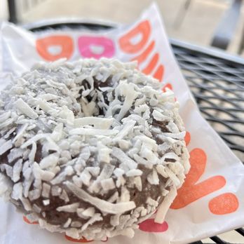 Dunkin' - Chocolate coconut donut - Coffee & Tea Near Me - Conway, South Carolina
