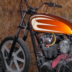 Huffman's Body Shop - We paint and repair motorcycles, boats and RVs as well as cars and trucks.