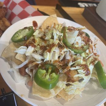 Famous Daves - BBQ NACHOS - Barbeque Near Me - Long Beach, California