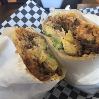 Bom Bom Grill - Deluxe beef burrito - Asian Fusion Near Me - Bellflower, California