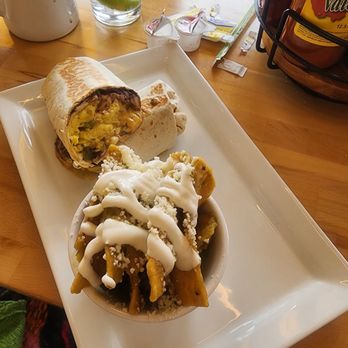 Con Huevos - Burrito de Mama with chilequiles - New Mexican Cuisine Near Me - Louisville, Kentucky