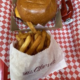 Kids Single Cheeseburger