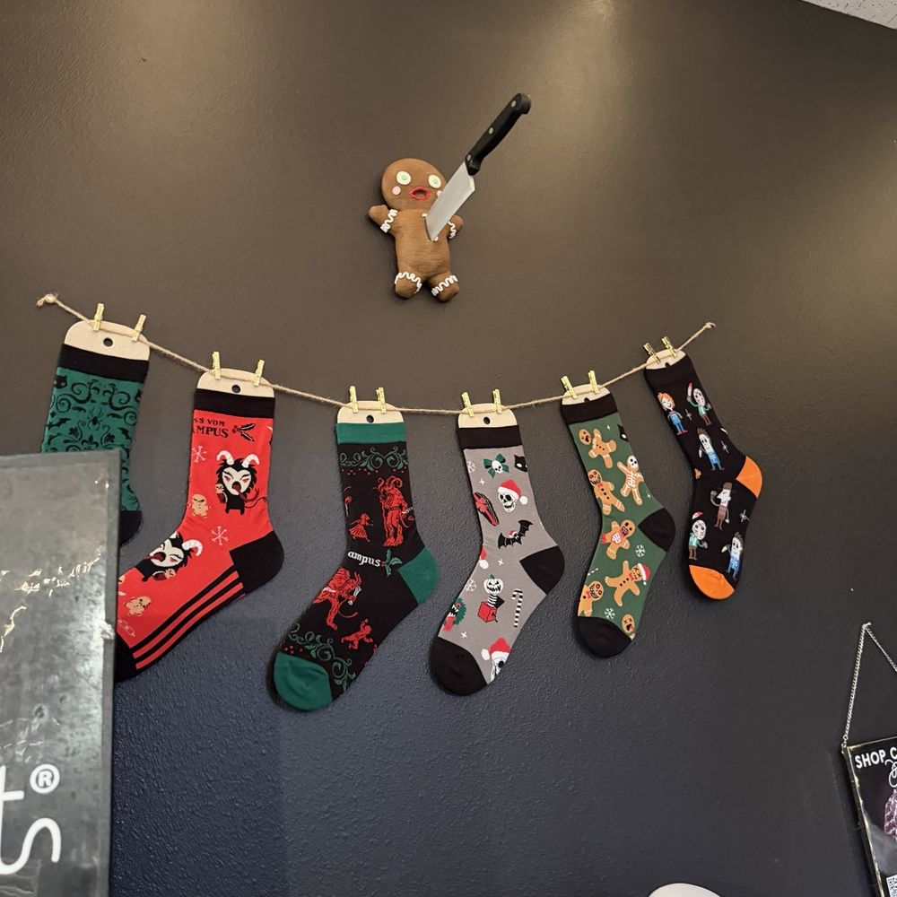 Spooky Cat Press - Hung with care. And stockings too! - Gift Shops Near Me - Casselberry, Florida Spooky Cat Press - Hung with care. And stockings too! - Gift Shops Near Me - Casselberry, Florida