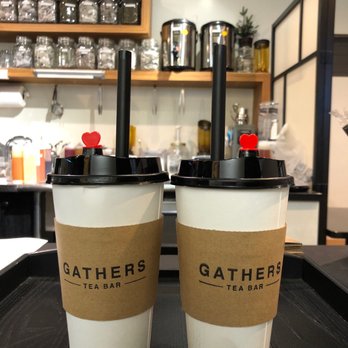 Gathers Tea Bar - Assam Black Milk Tea and Jasmine Green Milk Tea with super chewy and delicious BOBA! - Bubble Tea Near Me - Chicago, Illinois Gathers Tea Bar - Assam Black Milk Tea and Jasmine Green Milk Tea with super chewy and delicious BOBA! - Bubble Tea Near Me - Chicago, Illinois