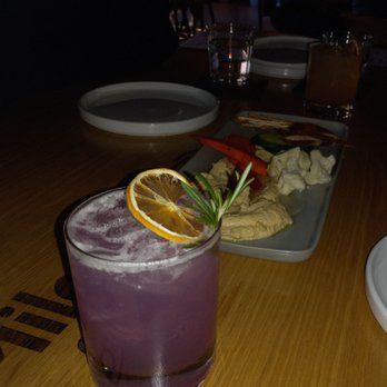 Hundred Mile Brewing - Lavender Sour & Hummus Board. - Brewpubs Near Me - Tempe, Arizona