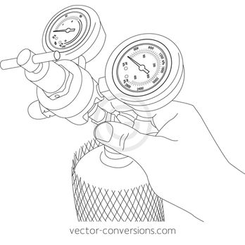 Gomez Graphics - Vector line drawing for manual, based on client-supplied photograph. - Graphic Design Near Me - Sarasota, Florida
