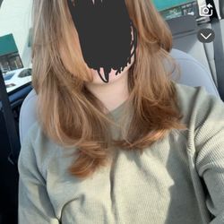 Nami's Hair Salon - Post cut blowout. Thought I being dramatic and was only disappointed bc it wasn't the cut I had asked for, not knowing how bad it truly was