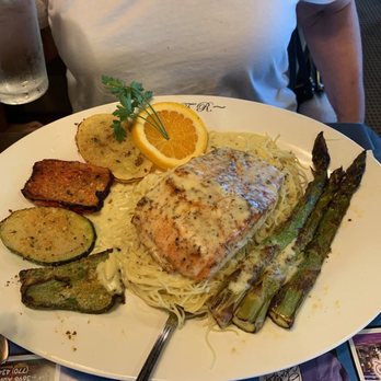 Pasta Bella - Grilled Salmon Angelica - Italian Near Me - Marietta, Georgia Pasta Bella - Grilled Salmon Angelica - Italian Near Me - Marietta, Georgia