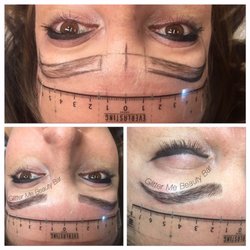 Glitter Me Beauty Bar - Before and after microblading