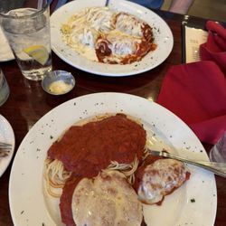 Lamberto's Main Street Italian Restaurant - I had chicken parm, which was delicious. The side of spaghetti was good too, just needed a little more flavor but still good.