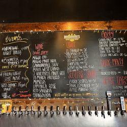 Bootlegger's Brewery - Menu
