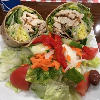 Cafe Amici - Grilled Cesar wrap - huge!! - Pizza Near Me - Monroe Township, New Jersey