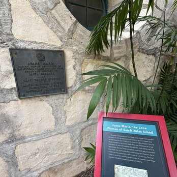 Mission Santa Barbara - The lone women - Museums Near Me - Santa Barbara, California
