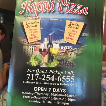 Napoli Pizza - sign welcoming you inside - Pizza Near Me - Carlisle, Pennsylvania Napoli Pizza - sign welcoming you inside - Pizza Near Me - Carlisle, Pennsylvania