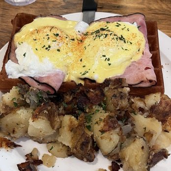 More Than Waffles - Waffle Benedict - Breakfast & Brunch Near Me - Encino, California More Than Waffles - Waffle Benedict - Breakfast & Brunch Near Me - Encino, California