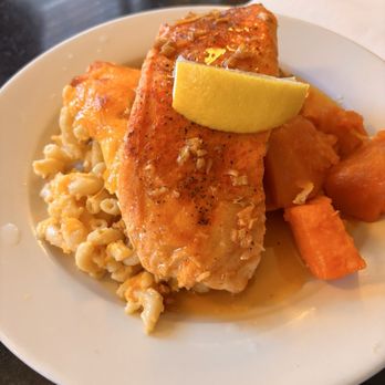 Melba's Restaurant - Honey Glazed Atlantic Salmon - Southern Near Me - New York, New York