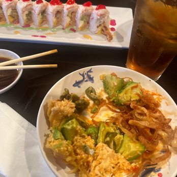Umi Sushi & Grill - Cupid roll and an avocado bomb - Sushi Bars Near Me - Arlington, Texas Umi Sushi & Grill - Cupid roll and an avocado bomb - Sushi Bars Near Me - Arlington, Texas