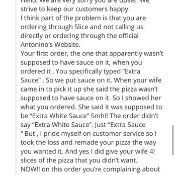 Antonino's Pizza - Receipts. Conversations. - Pizza Near Me - Gloucester Township, New Jersey