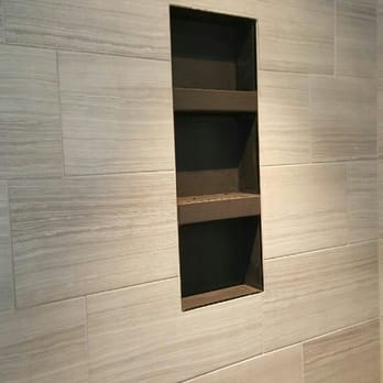 All Pro Renovations - a shower with a built in shelf - General Contractors Near Me All Pro Renovations - a shower with a built in shelf - General Contractors Near Me