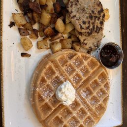 Belgian Waffle Fresh Seasoned Potatoes chicken Chicken Apple Sausage Belgian Waffle Fresh Seasoned Potatoes chicken Chicken Apple Sausage