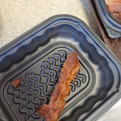 Wendy's - Bacon that I asked for separately.