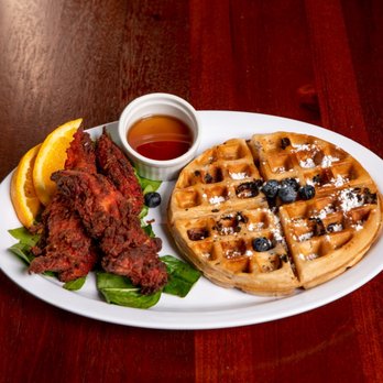 Rainbow Velvet Cafe - Full Original Chicken and Waffles - Caterers Near Me - Stockton, California Rainbow Velvet Cafe - Full Original Chicken and Waffles - Caterers Near Me - Stockton, California