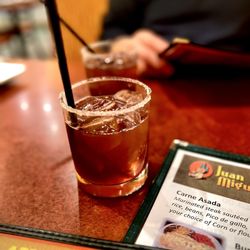 Juan Miguel's - Raspberry lavender margarita