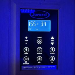 Touchpad to adjust temperature and volume of the TV Touchpad to adjust temperature and volume of the TV