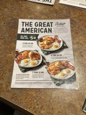 Menu photo 3 Perkins American Food Apopka, FL Menu photo 3 Perkins American Food Apopka, FL