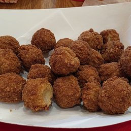 Chicken poppers... its weak!