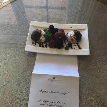 Posthotel Leavenworth - complementary dessert - Hotels Near Me - Leavenworth, Washington Posthotel Leavenworth - complementary dessert - Hotels Near Me - Leavenworth, Washington