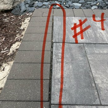 The NL Group - Washed out seams - polymeric sand is gone. - Landscaping Near Me - Lake Barrington, Illinois The NL Group - Washed out seams - polymeric sand is gone. - Landscaping Near Me - Lake Barrington, Illinois