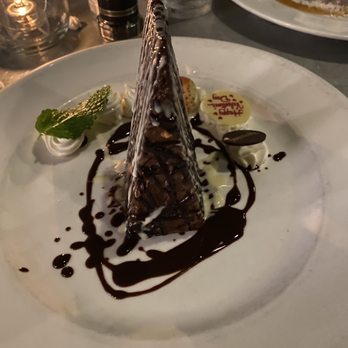 Rumrunners - Chocolate mocha torte - Seafood Near Me - Cape Coral, Florida Rumrunners - Chocolate mocha torte - Seafood Near Me - Cape Coral, Florida