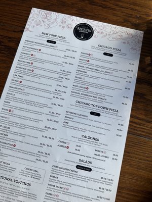 Menu photo 8 Regents Pizzeria San Diego, CA