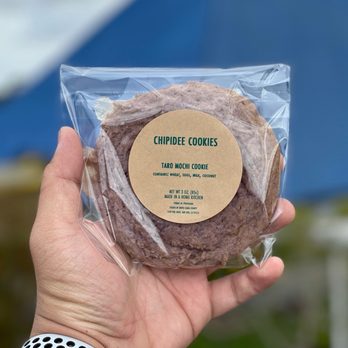 Chipidee Cookies - Taro Mochi cookie - Desserts Near Me Chipidee Cookies - Taro Mochi cookie - Desserts Near Me